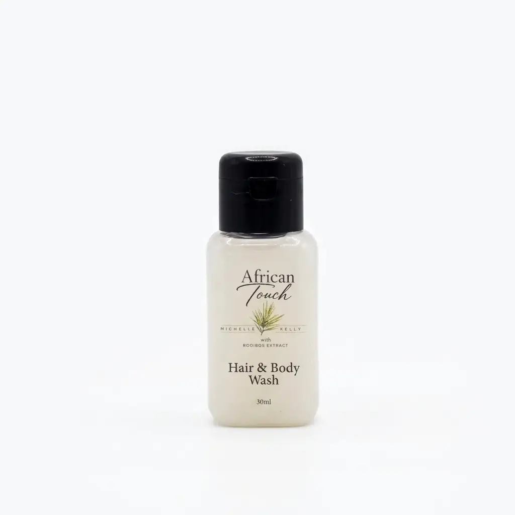 Hair & Body Wash 30ml Bottle (Per Case) - African Touch