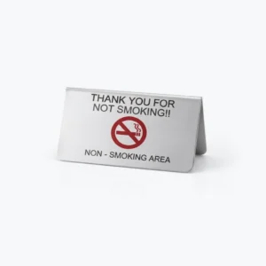 No Smoking Sign - Metal