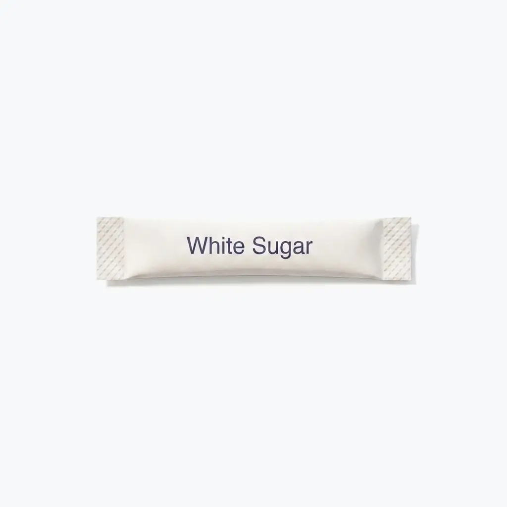 White Sugar Tubes (Per Pack)
